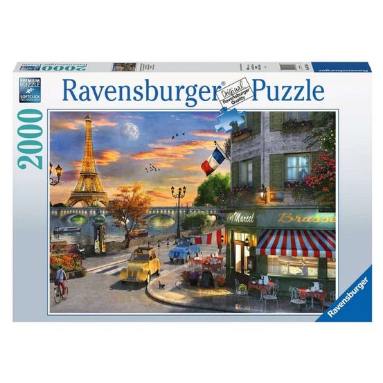Puzzle soiree romantique a paris 2000 pieces
