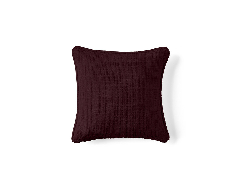 Miro - coussin - en velours texturé - 40x40 cm