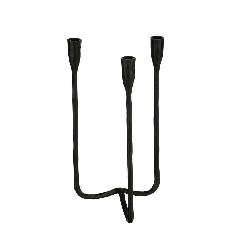 Mica decorations christy chandelier - l17 x l18 x h34 cm - noir