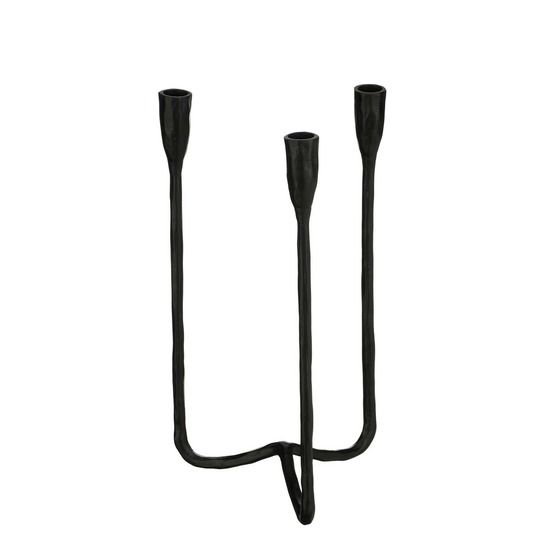Mica decorations christy chandelier - l17 x l18 x h34 cm - noir