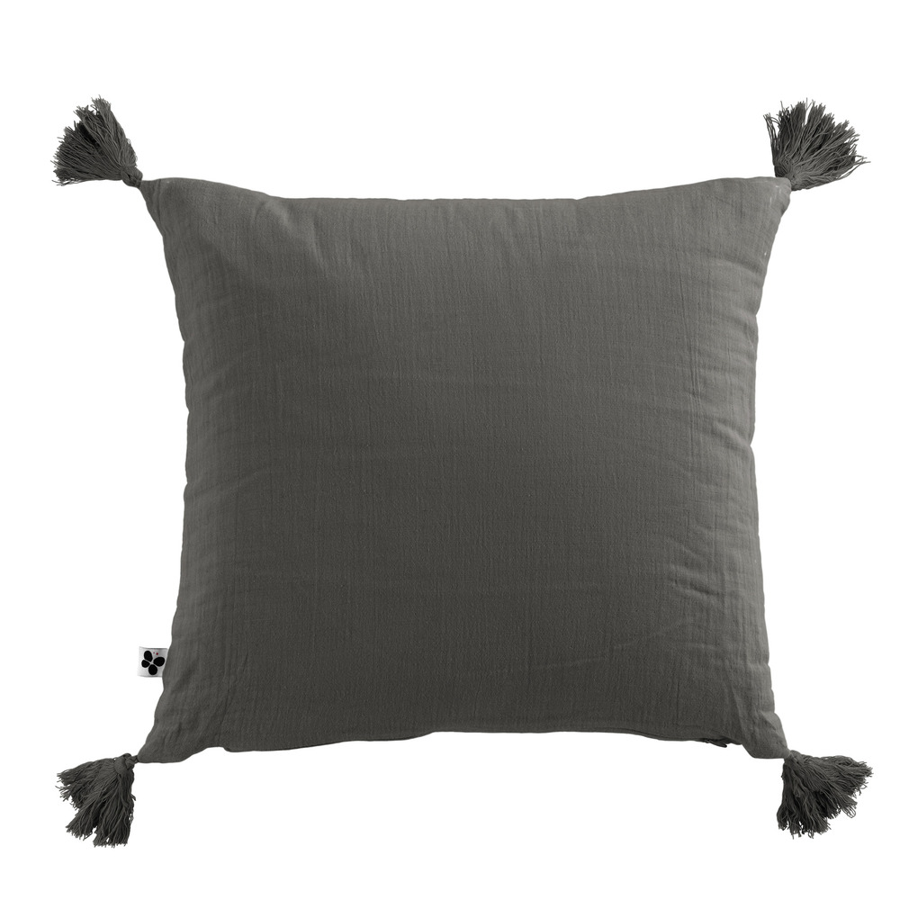 Coussin double gaze coton gaia