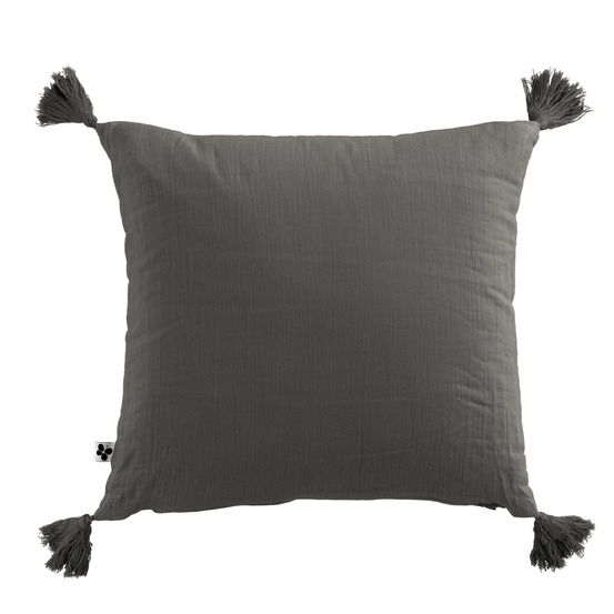 Coussin double gaze coton gaia