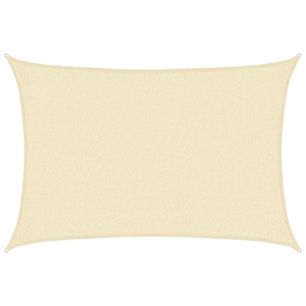 Voile d'ombrage 160 g/m² crème 2x3 m pehd
