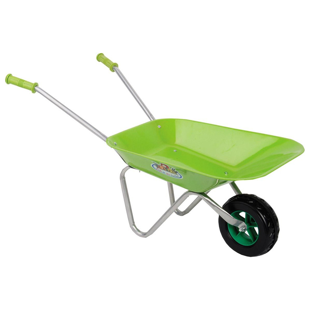 Brouette verte enfant