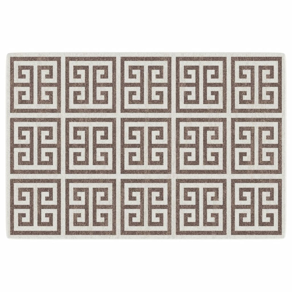 Tapis intérieur extérieur à poils courts 120x180cm antidérapant