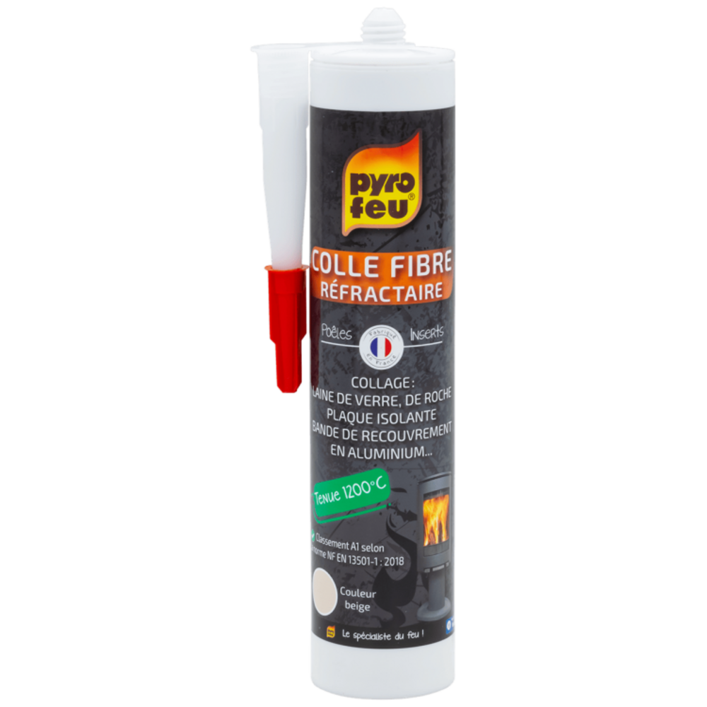 S.g.c.n. Pyrofeu - colle fibre refractaire 310ml