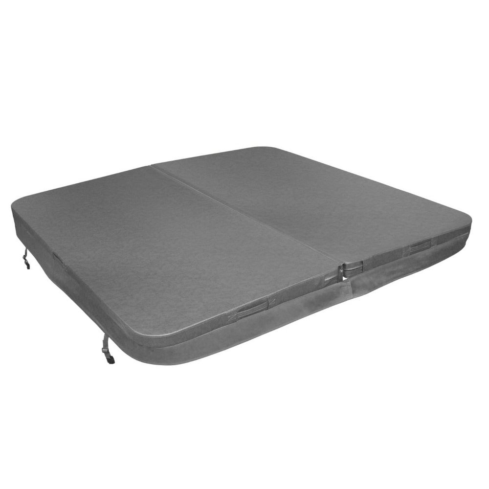 Housse de spa jardi - gris - 220 cm x 220 cm