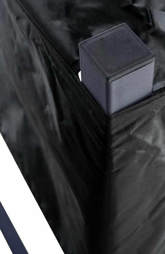 Support à bois de cheminée + bâche martin 25x160x115 cm