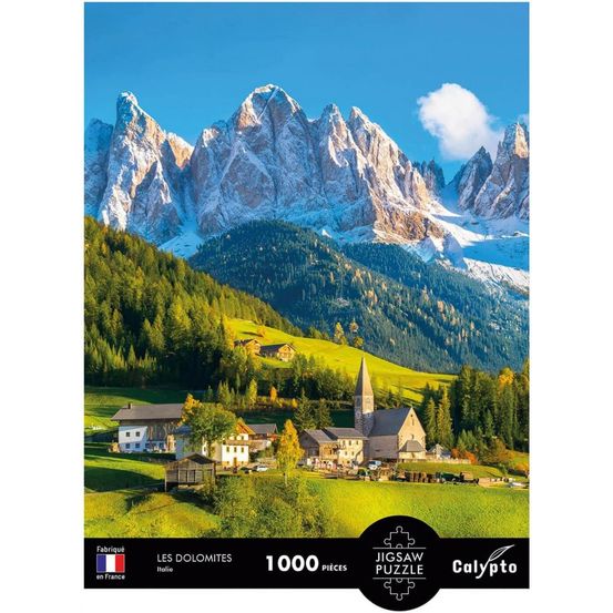 Puzzle les dolomites 1000 pièces