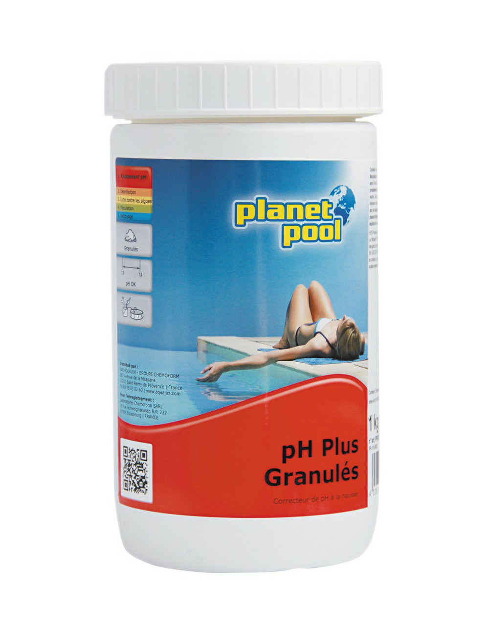 Correcteur ph+ pot 1 kg