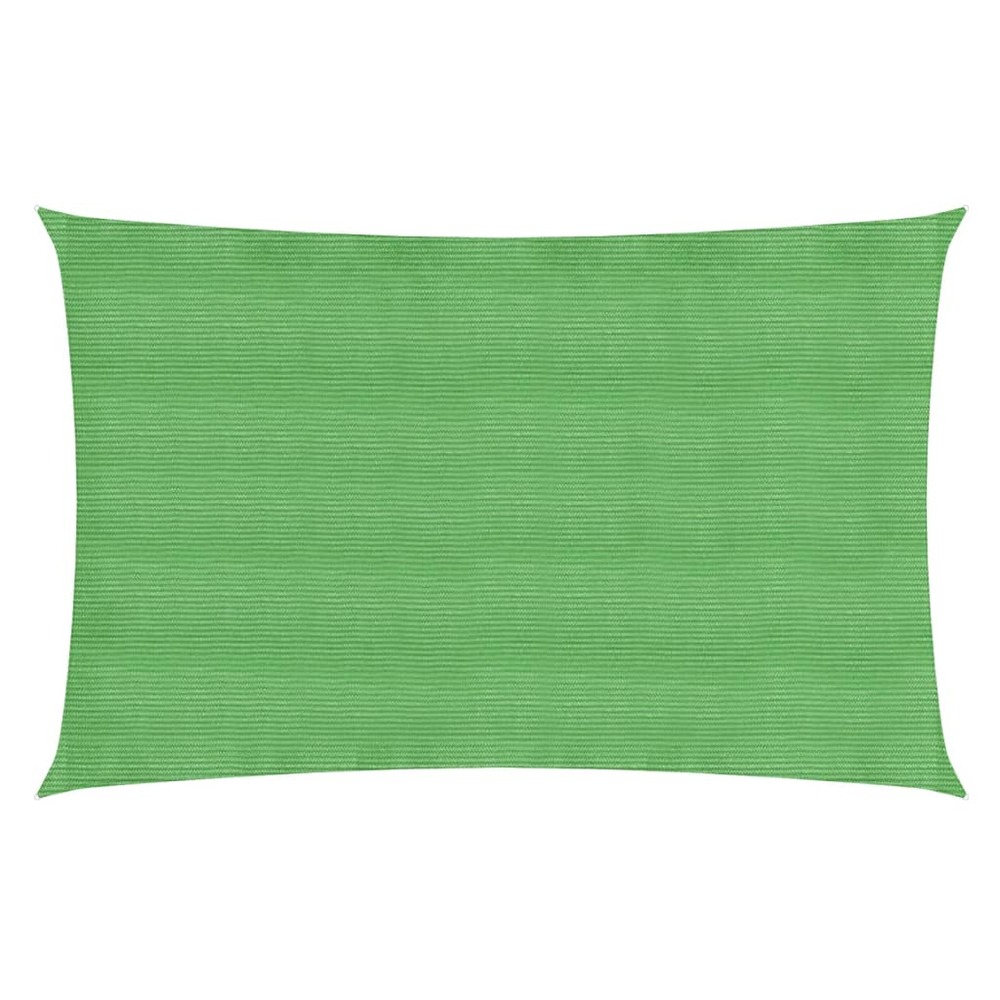 Voile d'ombrage 160 g/m² vert clair 4 x 7 m pehd