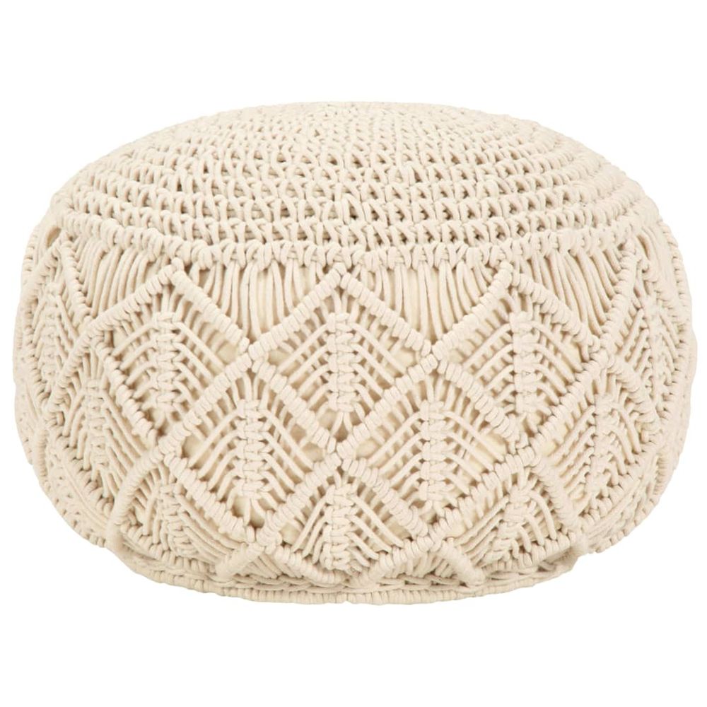 VIDAXL POUF FAIT A LA MAI 5-(917052)