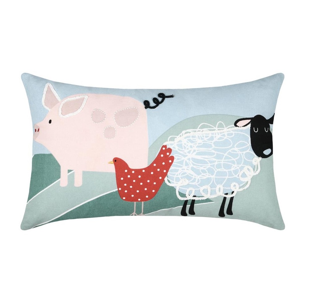 Coussin dehoussable les animaux de tom
