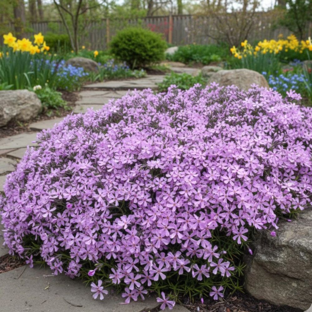 Phlox nain moerheimii, phlox mousse lot de 5 godets