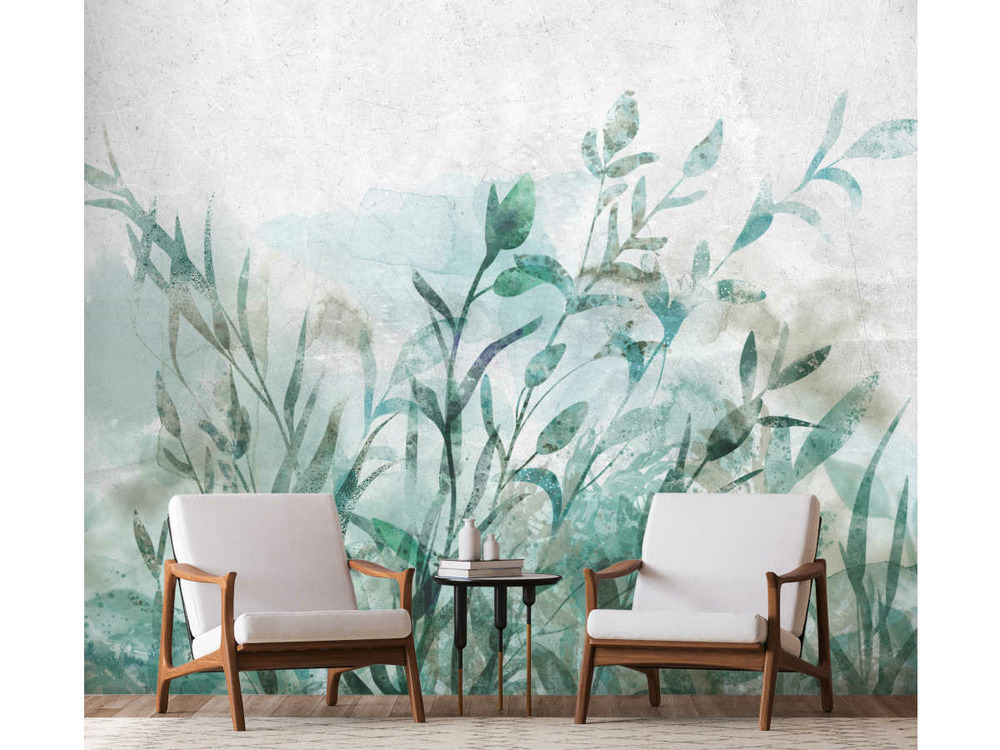 Papier peint premium - watercolor nature 300 x 210 cm- artgeist