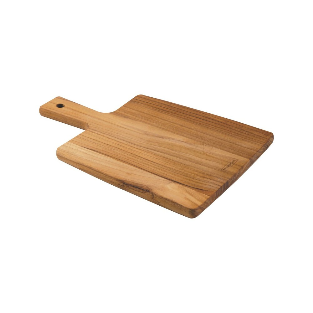 Planche à découper kitchen, 34x23x1,5cm, bois de teck