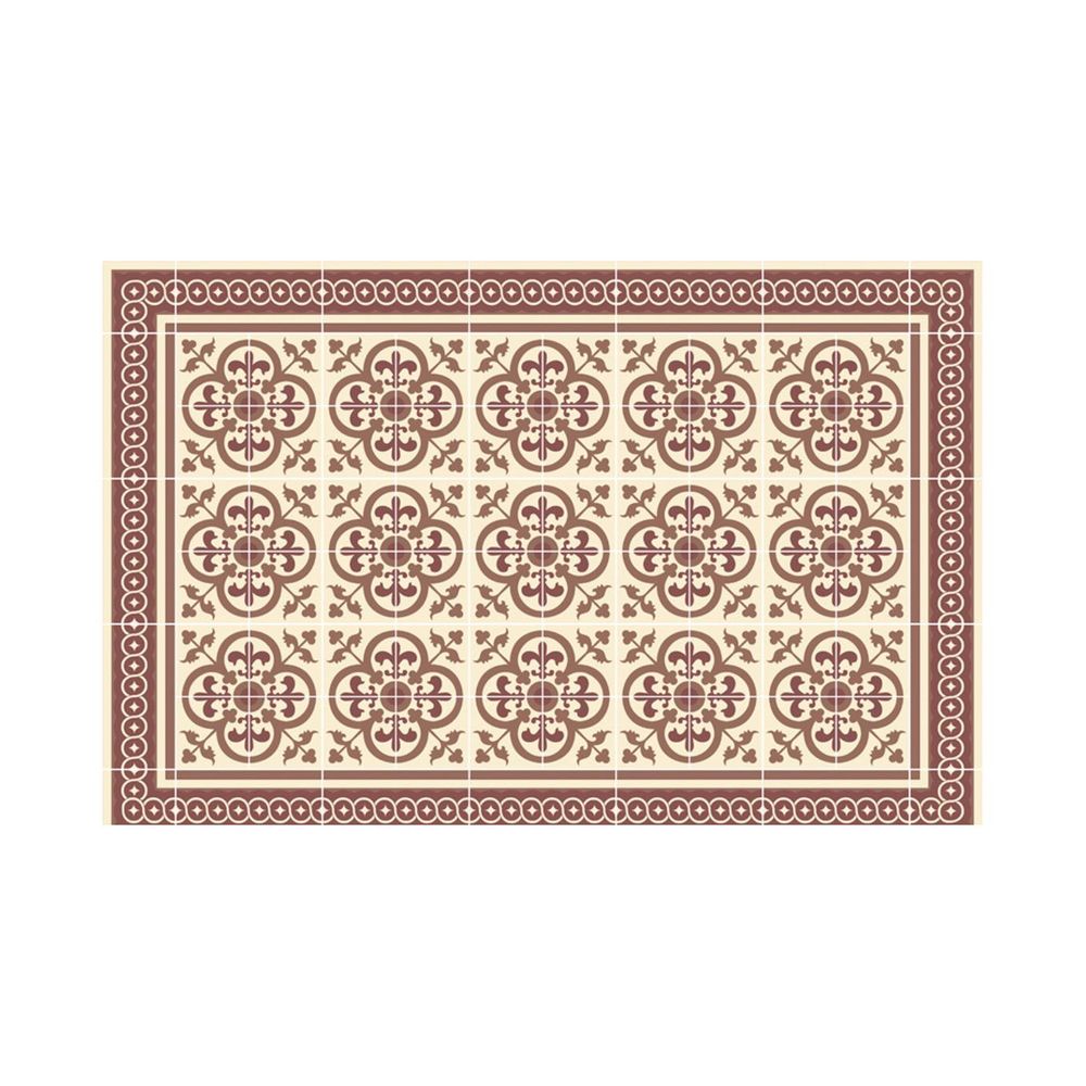 Tapis décoratif en vinyle 50 x 75 cm