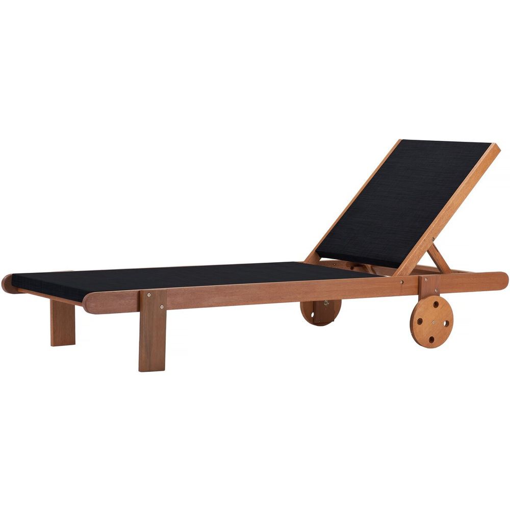 Bain de soleil en bois exotique 