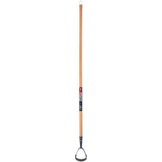 Grattoir de rocaille dentelé manche bois