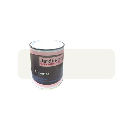 Peinture blanc pur pour meuble en bois brut 1 litre blanc pur