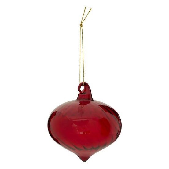 Boule de noël en verre