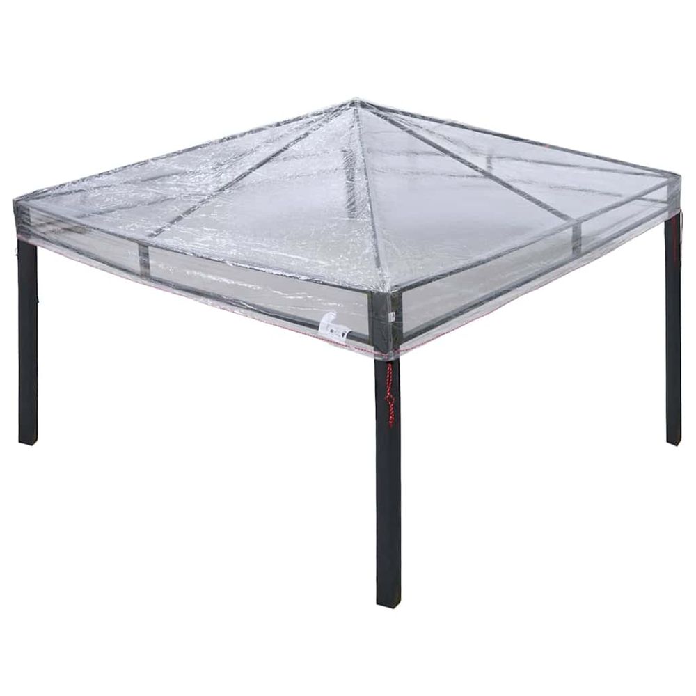Remplacement de housse de gazebo 300 x 300 x 26 cm transparent
