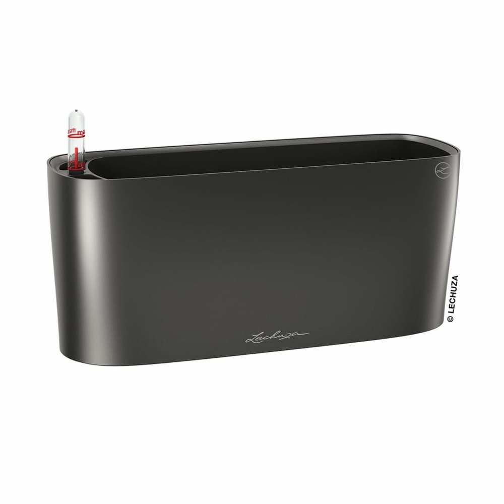 Jardinière delta 10 all-in-one charbon métallique