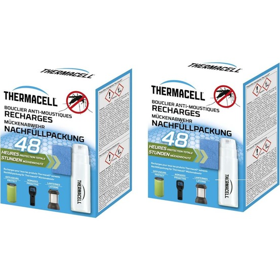 Lot de 2 recharges thermacell 48h soit 96h – protégez-vous des moustiques en tou