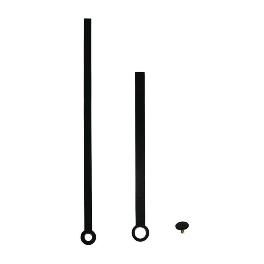 Aiguilles d'horloge 'modern' noir 88 mm / 117mm