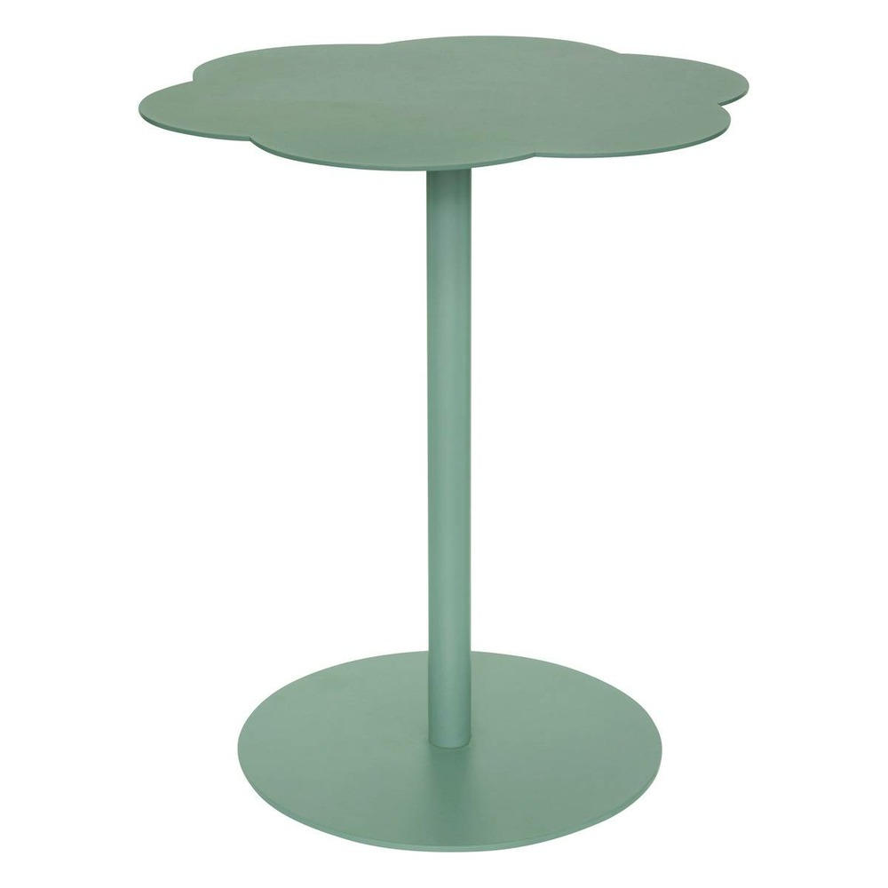 Table d'appoint fiora vert olive 43x43cm