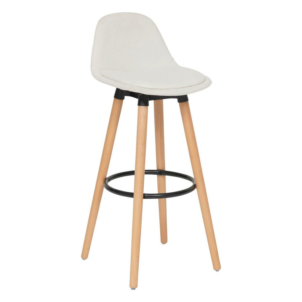 Tabouret de bar maxon blanc h92,5cm
