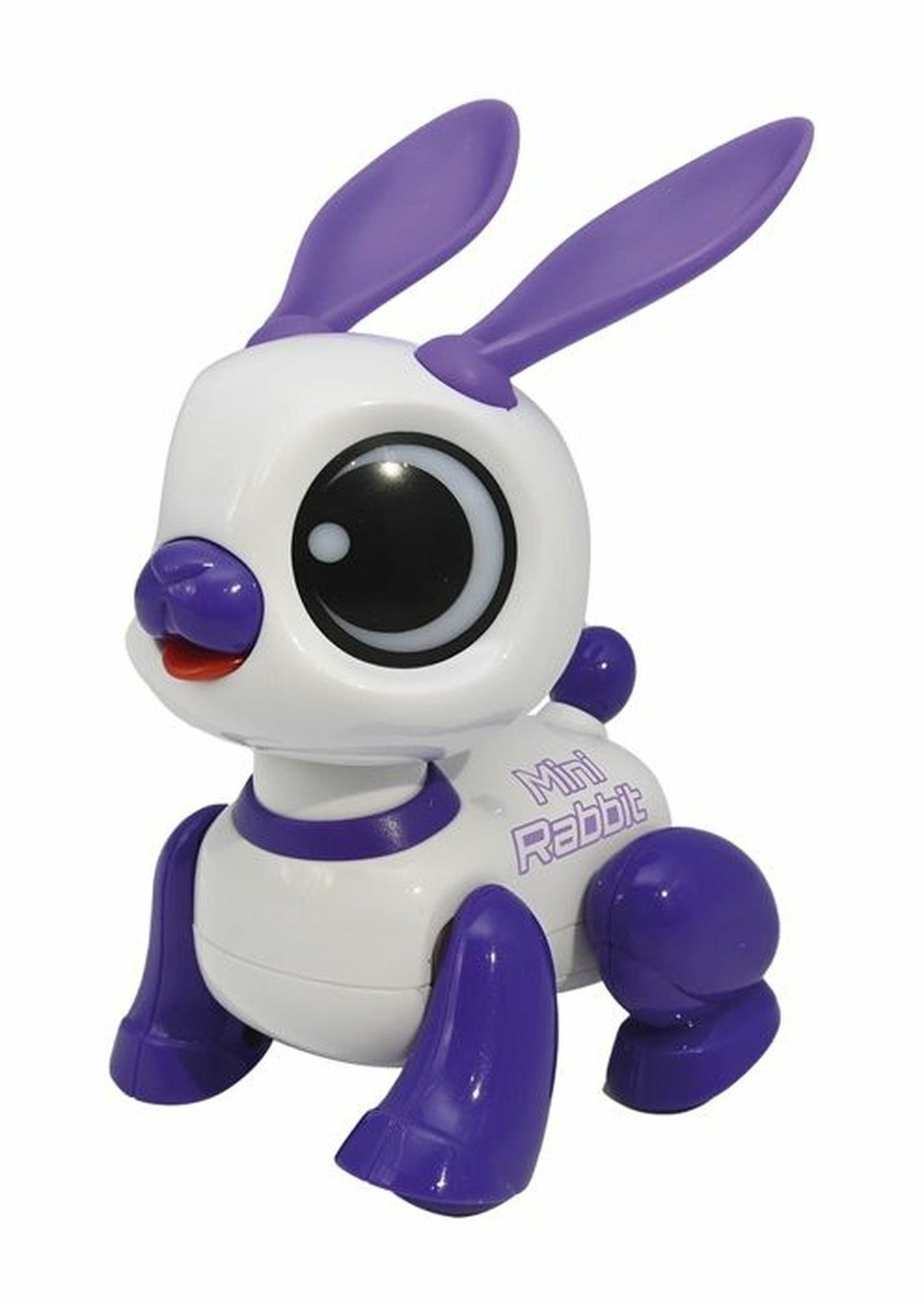 Robot lapin avec effets lumineux et sonores, contrôle par claquement de main