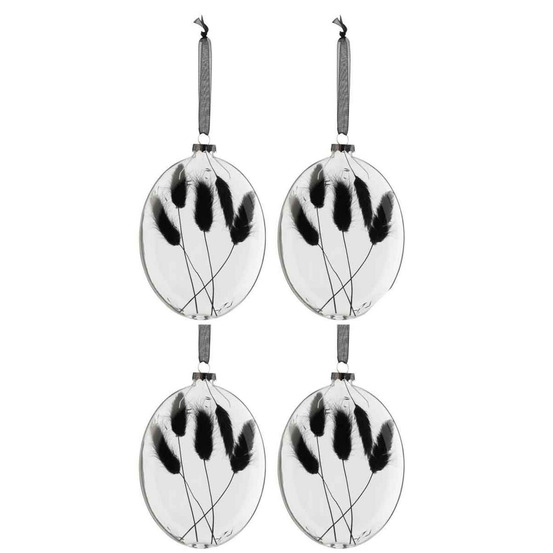 Lot de 4 boules de noël