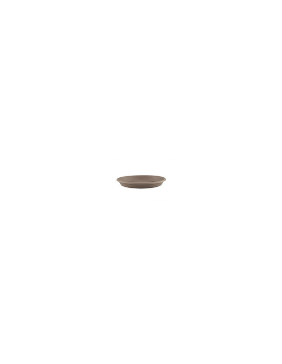 Soucoupe ronde 65cm taupe pour pot de fleur - eda