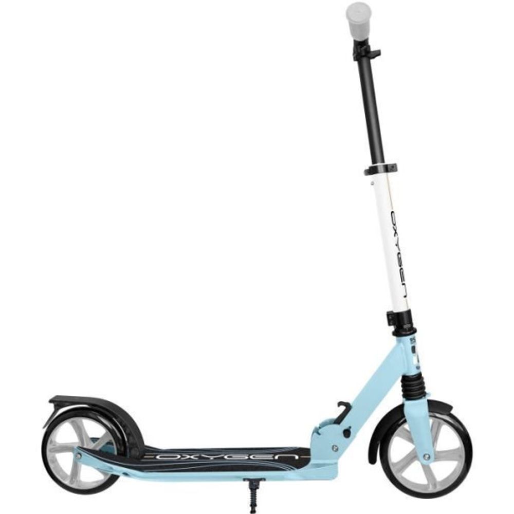 Trottinette pliable ajustable 200mm - bleu - skids control oxygen - ox794201