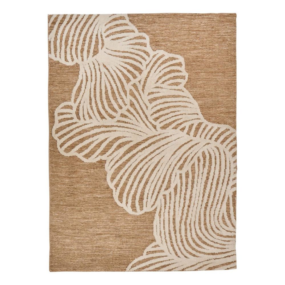 Tapis loomia rectangulaire 120x170cm beige