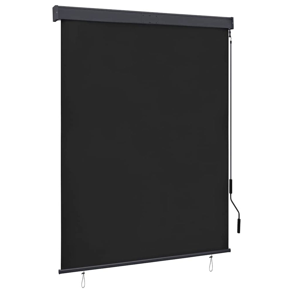 Store roulant d'extérieur 140 x 250 cm anthracite