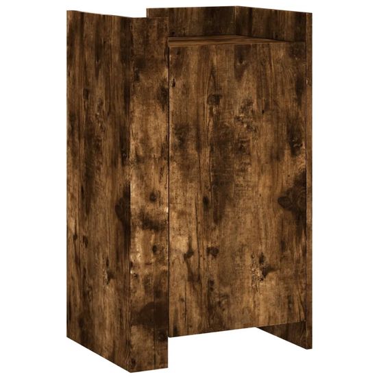 Buffet bahut commode armoire meuble de rangement organisateur cuisine salle de séjour salon 45 x 35 x 75 cm bois d'ingénierie