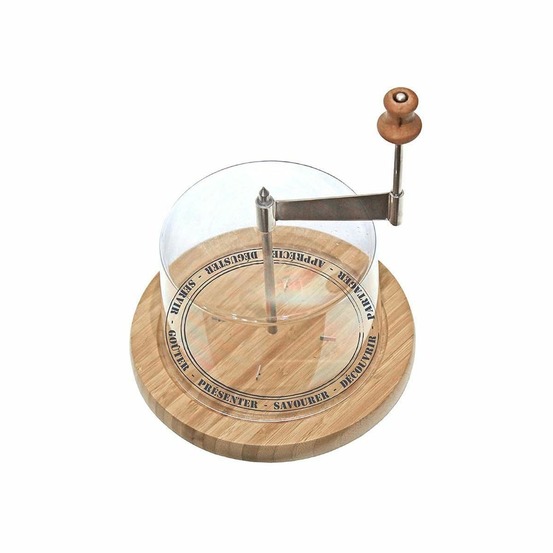 Racloir à fromage avec cloche 18 cm