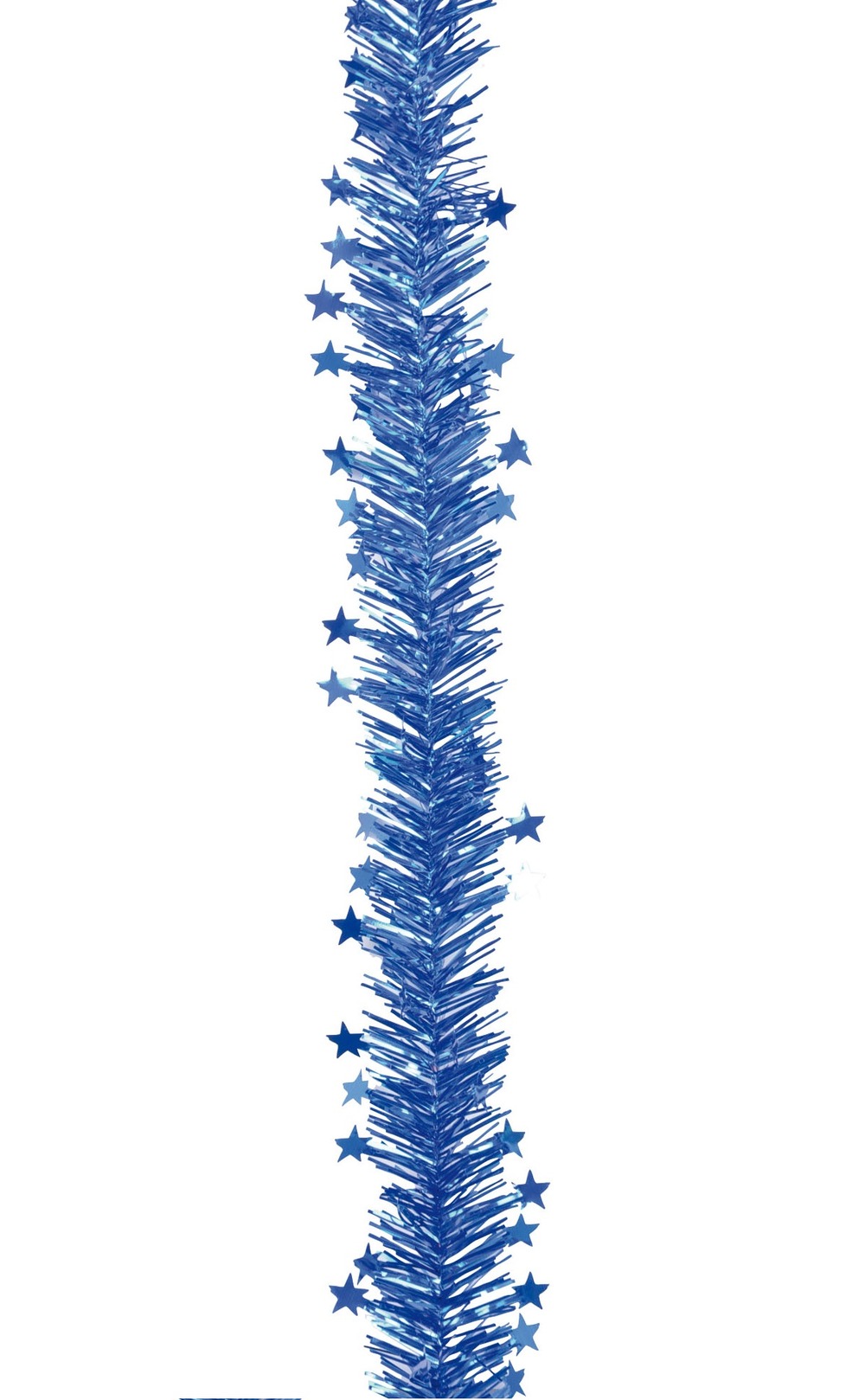 Guirlande etoile 2m bleu roi