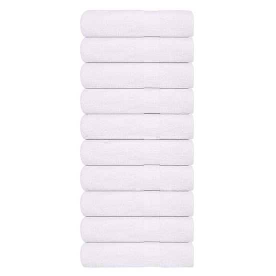 Essuie-mains 10 pcs frogn blanc 50x100 cm 100% coton