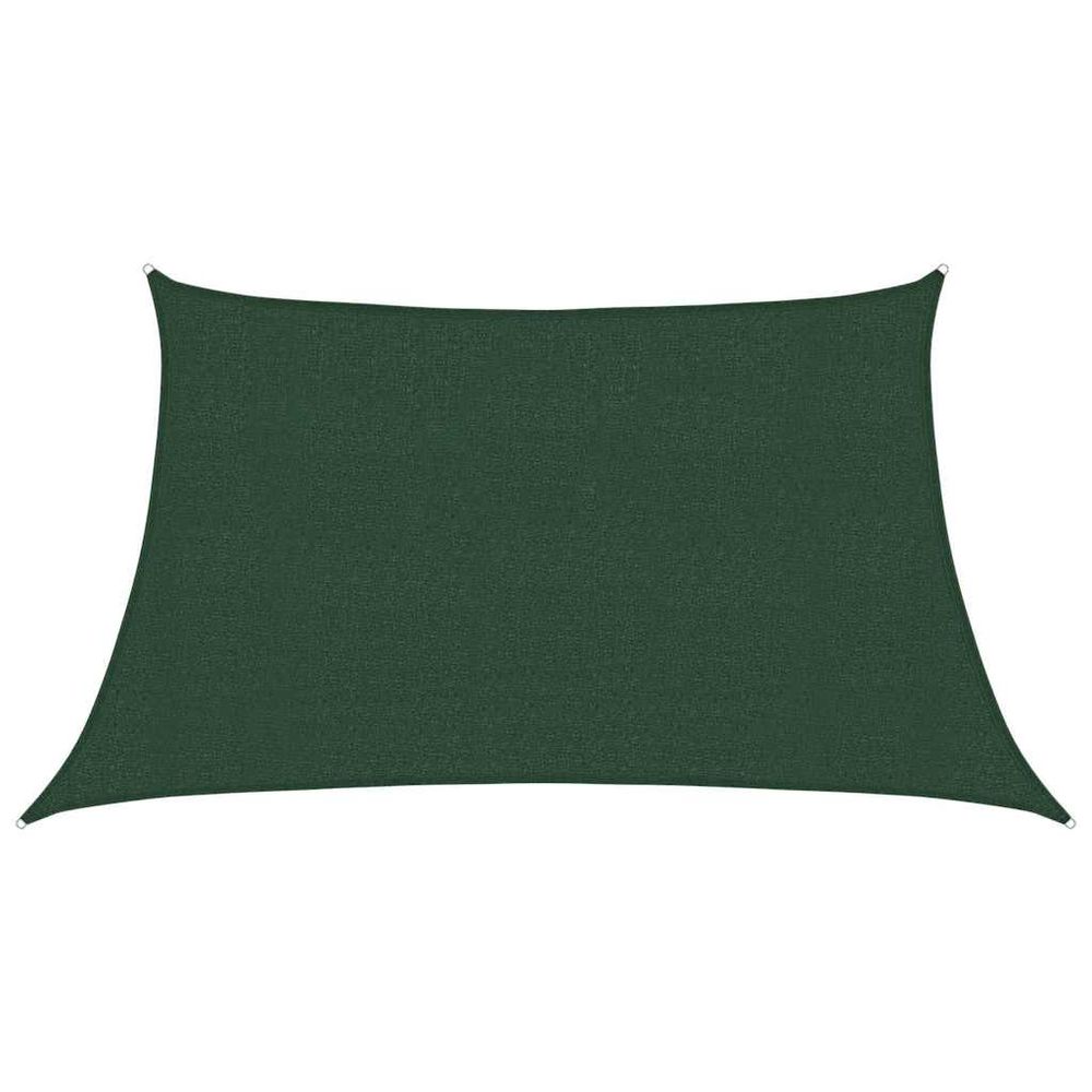 Voile d'ombrage 160 g/m² vert foncé 3/4x2 m pehd
