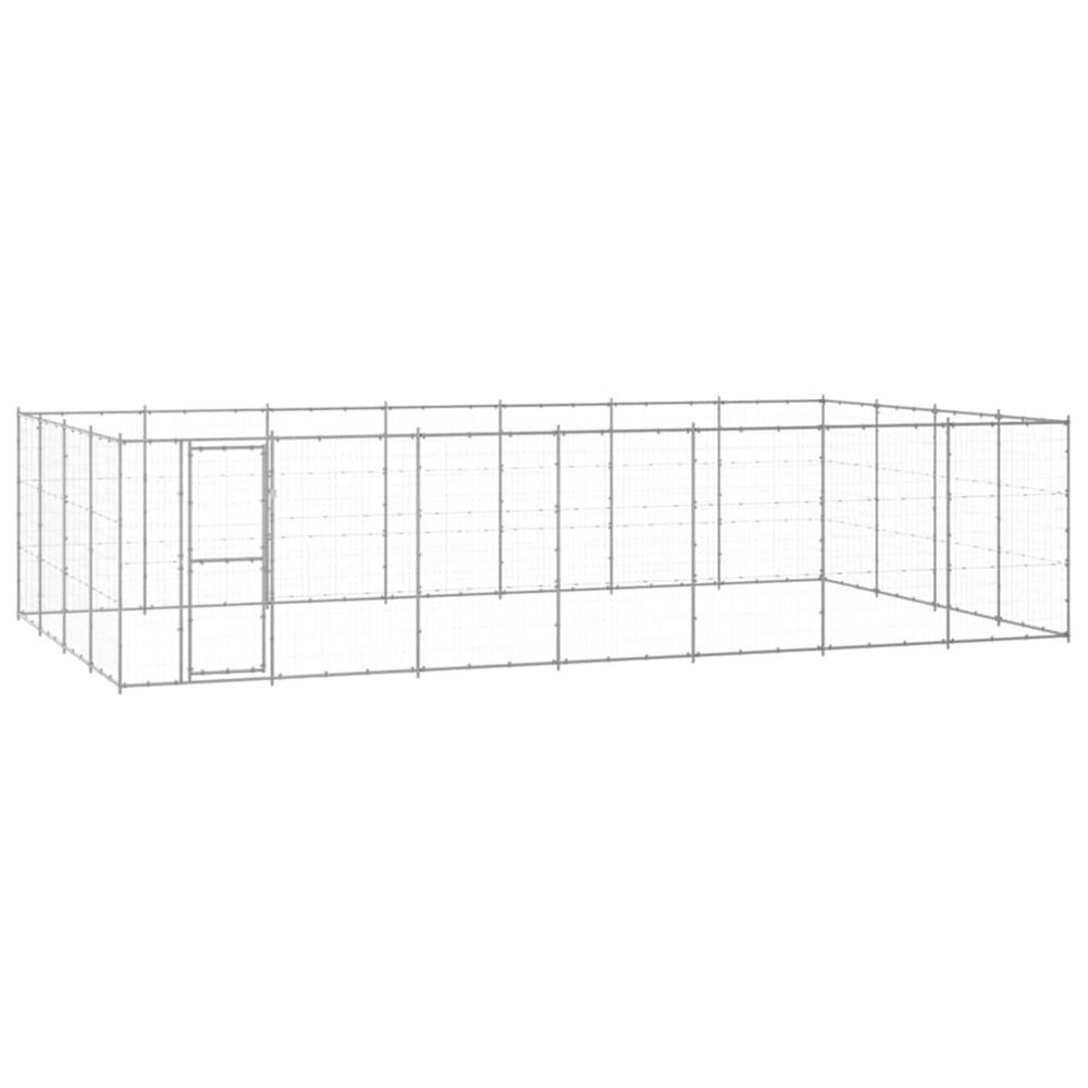 Chenil extérieur acier galvanisé 33,88 m²