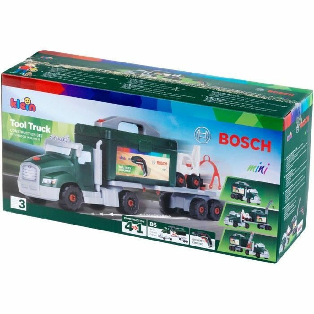 Camion de bricolage bosch à monter/démonter 80+ pièces
