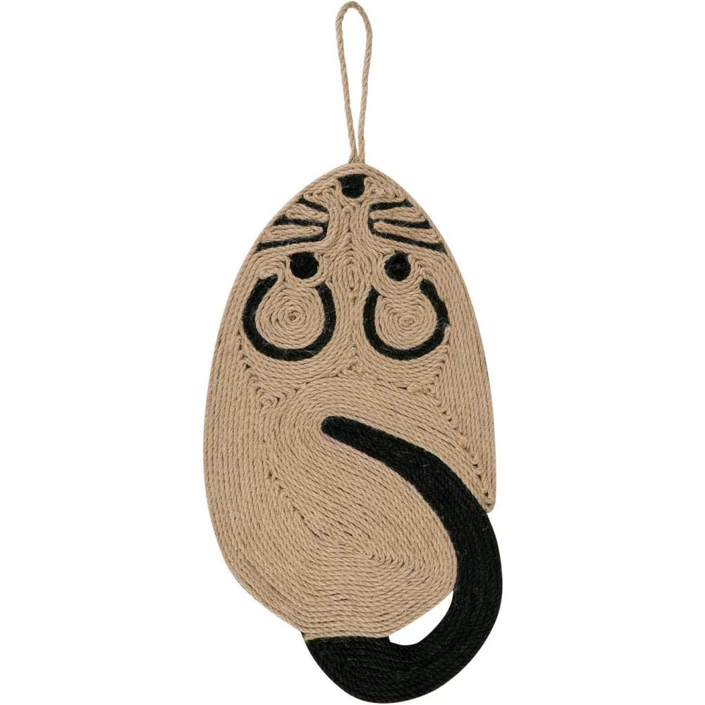 Tapis griffoir sisal chat jouet souris