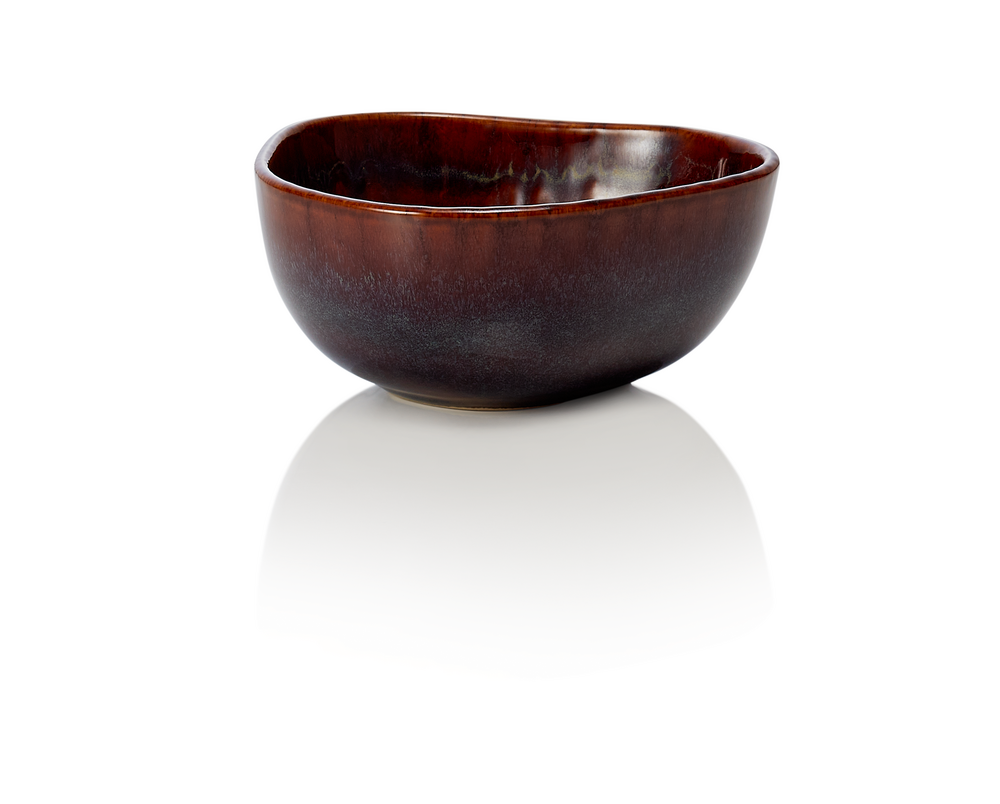 Lot de 6 bols en grès 0,15 l amazonie h 45 mm ø 115 mm - was germany