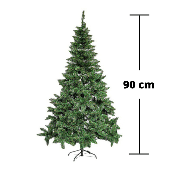 Sapin de noël artificiel vert - 90 cm