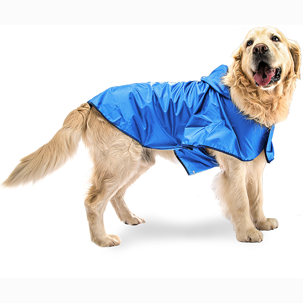 Cape manteau imperméable capuchon chien chiens ferplast sailor blue
