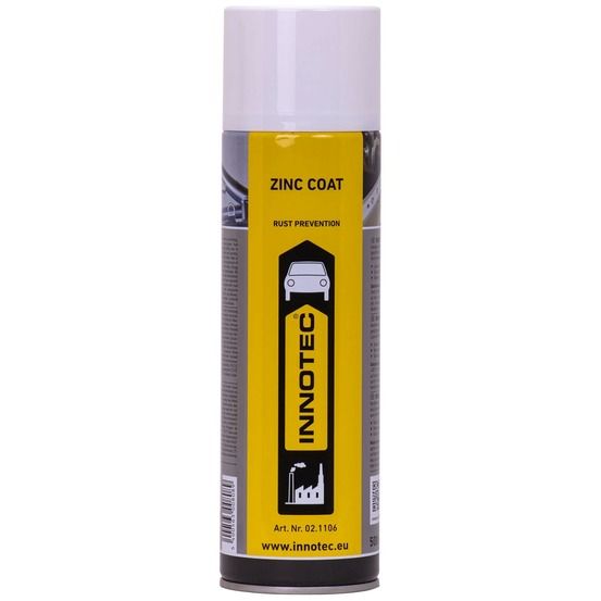 Revêtement zinc, peinture zinc, galvanisation à froid, zinc en spray, 500 ml