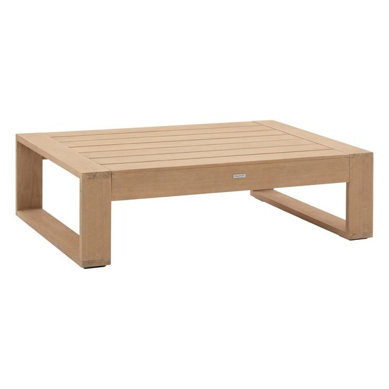 Table basse de jardin rectangulaire